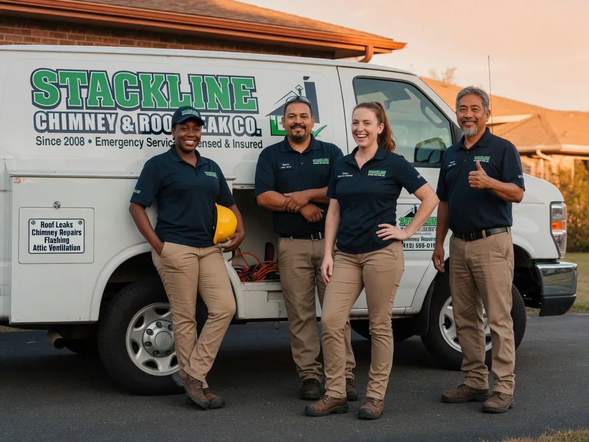 Chimney flashing repair company in Hartsburg, IL